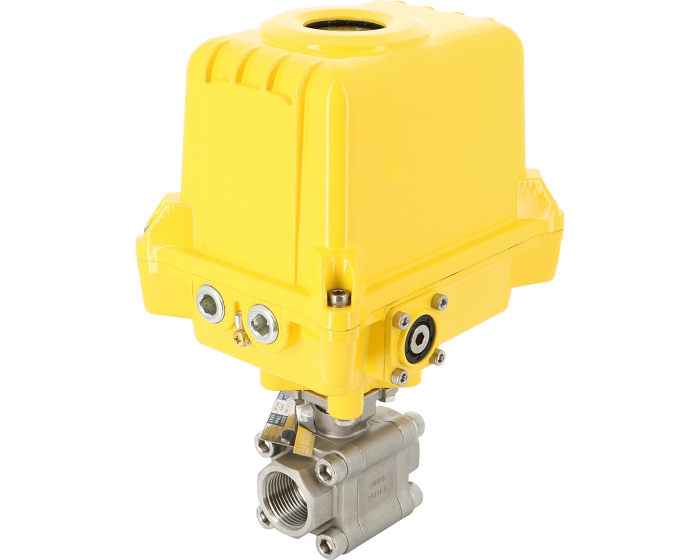 3 piece ball valve 703XS + SA-X/NA-X electric actuator ATEX